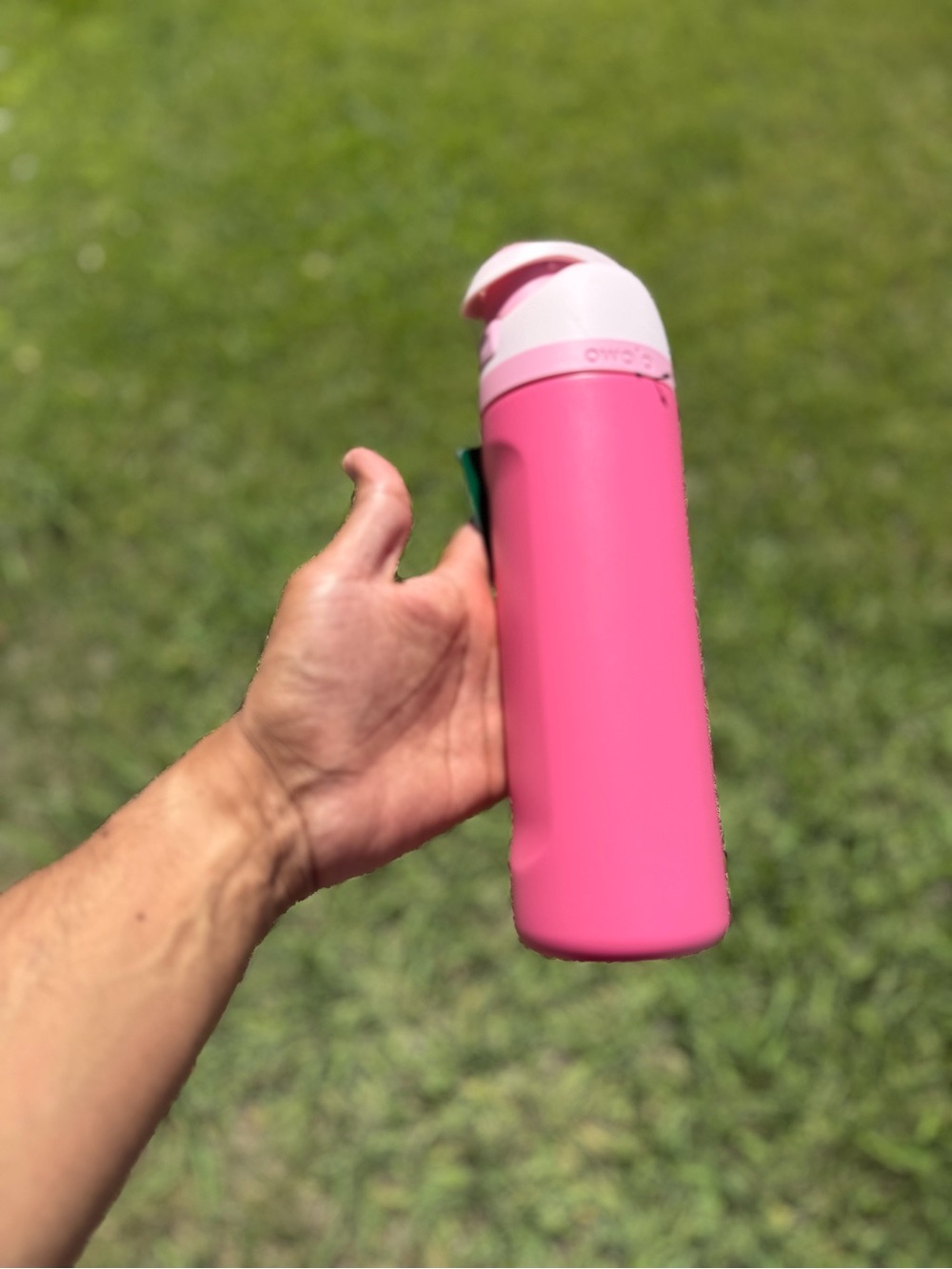 Owalo + Starbucks Pink Insulated Travel Bottle - Picture 2 of 4